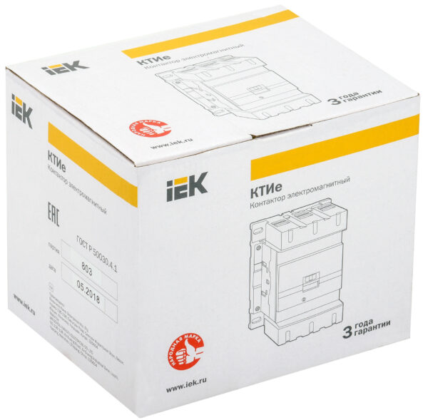 контактор ктие-5150 150а 230в/ас3 iek kkte50-150-230-10