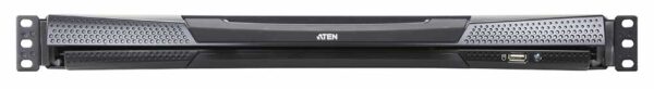 aten kl1108vn-axa-rg переключатель/switch, kvm, 1 local user usb/vga/dvi-d конс.lcd 19"+32 ip user=> 8 cpu/порт/port (ps2/usb/sun+vga)/rs232, без модулей, 1920x1200 60hz(50м/ip), 1u 19", исп.спец.модули и utp, osd, не каскад, лат/рус.клав.,