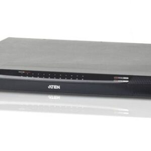 ATEN KN4124VA-AX-G KVM-переключатель 19", KVM, 5>24 порта/port PS/2,USB,SUN,RS232, без доп. модулей