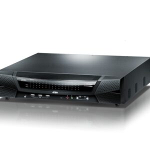 ATEN KN4164v-AX-G KVM-переключатель 19", KVM, 5>64 порта/port PS/2,USB,SUN,RS232, без доп. модулей