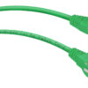 патч-корд cabeus pc-utp-rj45-cat.5e-0.15m-gn кат.5е 0.15 м зеленый