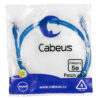 патч-корд cabeus pc-utp-rj45-cat.5e-1.5m-bl кат.5е 1.5 м синий