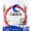 патч-корд cabeus pc-utp-rj45-cat.5e-1.5m-rd кат.5е 1.5 м красный