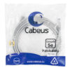 патч-корд cabeus pc-utp-rj45-cat.5e-5m кат.5е 5 м серый