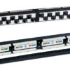 патч-панель hyperline 19" pp2a-19-24s-8p8c-c5e-110 1u 24 порта