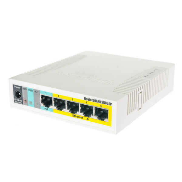 коммутатор mikrotik rb260gsp