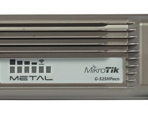 MikroTik RBMetalG-52SHPacn Metal 52 ac Точка доступа 2.4/5GHz 802.11a/b/g/n/ac wireless, RouterOS L4, metal case, mounting loops, PoE, PSU, Omni antenna