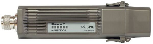 mikrotik rbmetalg-52shpacn metal 52 ac точка доступа 2.4/5ghz 802.11a/b/g/n/ac wireless, routeros l4, metal case, mounting loops, poe, psu, omni antenna