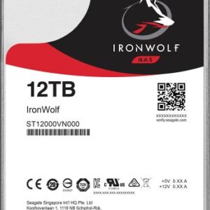 Жесткий диск 12TB Seagate Ironwolf ST12000VN0008 3.5"
