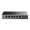 tp-link tl-sf1006p 6-портовый 10/100 мбит/с настольный коммутатор с 4 портами poe+