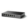 tp-link tl-sf1006p 6-портовый 10/100 мбит/с настольный коммутатор с 4 портами poe+