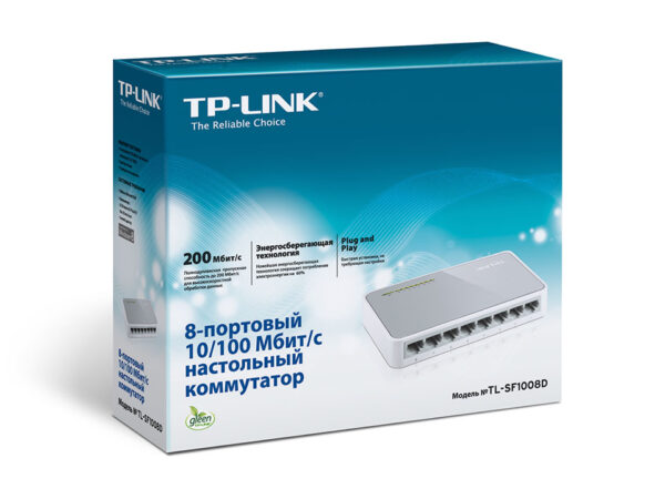 коммутатор неуправляемый tp-link tl-sf1008d