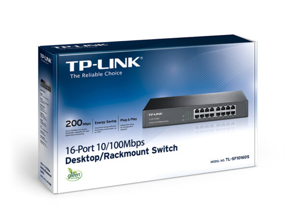 коммутатор неуправляемый tp-link tl-sf1016ds