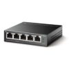 tp-link tl-sg1005lp 5-портовый гигабитный неуправляемый коммутатор с 4 портами poe+, металлический корпус, настольная установка, бюджет poe — 40 вт.