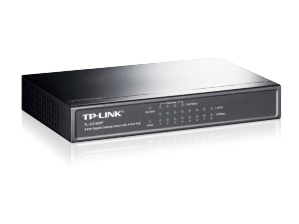 коммутатор неуправляемый tp-link tl-sg1008p