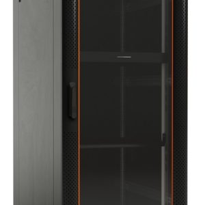 Шкаф напольный 19-дюймовый 22U Hyperline TTB-2266-AS-RAL9004