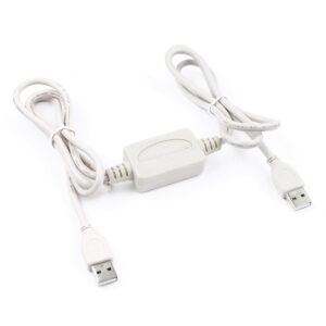 Кабель USB 2.0 Link Cablexpert UANC22V7, AM/AM, 1.8м, для связи 2х комп-ов по USB портам, блистер, XP/Vista/7