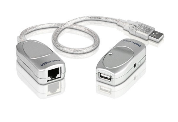 aten uce60-at usb-удлинитель по кабелю cat 5 (60м)