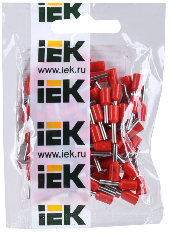 iek ugn10-d15-03-08 наконечник-гильза изол. е1508 (уп.100шт.)