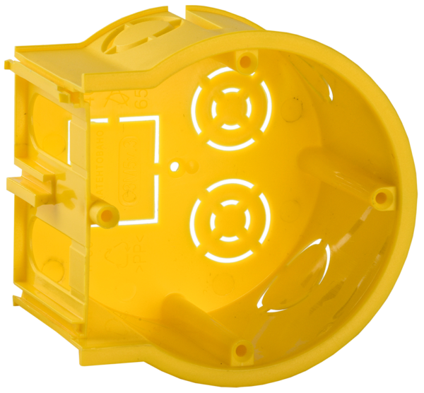 iek ukt10-068-045-000-k1-n-uo коробка установочная с3 d=68x45мм для твердых стен (сборная, оконечная) (оптовая упаковка)