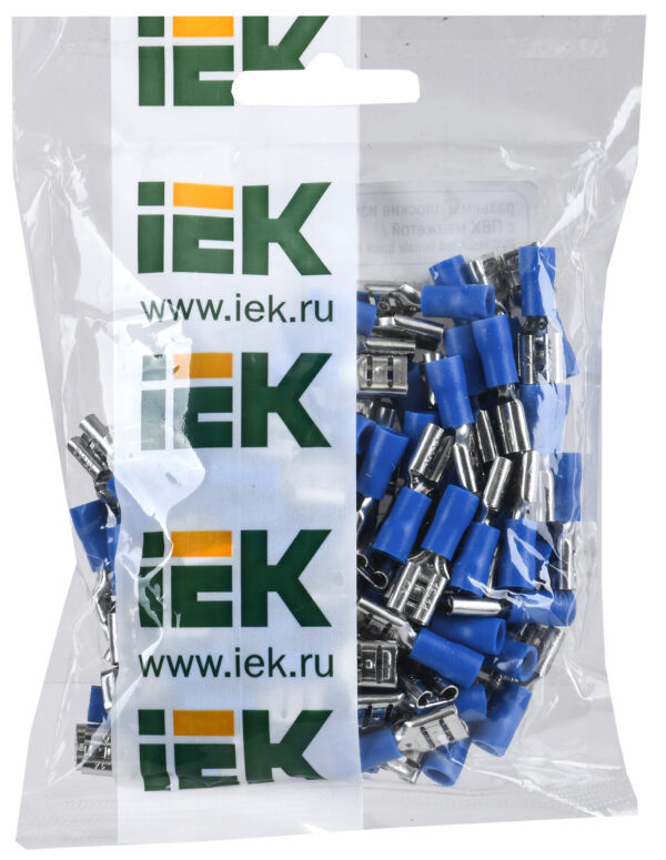 iek urm10-d25-d23-7 разъем рпим 2-250 плоский (уп.100шт.)