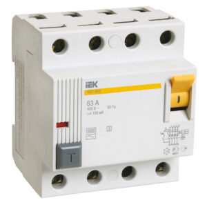 IEK MDV11-4-050-100 Выключатель диф. тока 4п 50А 100мА тип А УЗО ВД1-63