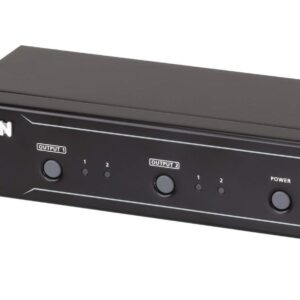 ATEN VM0202H-AT-G Переключатель матричный/Switch matrix, HDMI, 2> 2 монитора/port, без шнуров