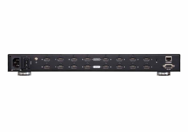 aten vm0808hb-at-g kvm-переключатель, hdmi, 8> 8 мониторов/port, без шнуров