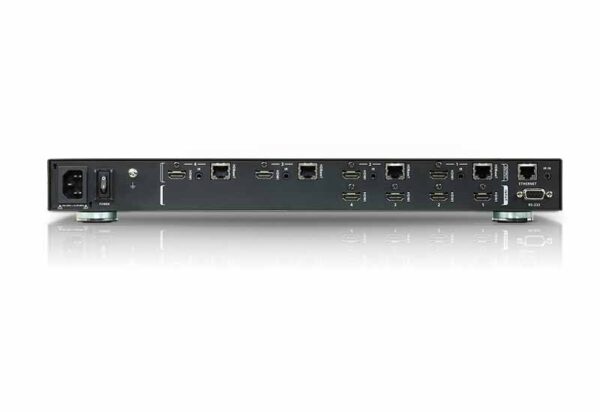 aten vm3404h-at-g переключатель, электрон., hdmi hdbaset-lite, 4> 4 монитора, без шнуров