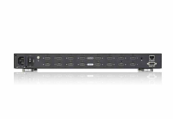 aten vm5808h-at-g kvm-переключатель, hdmi, 8> 8 мониторов/port, без шнуров