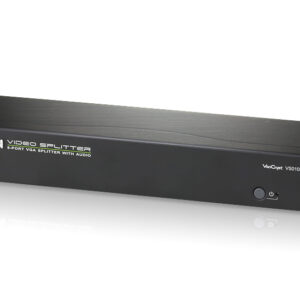 ATEN VS0108-AT-G Разветвитель Video Splitter, VGA/SVGA/MultiSync+AUDIO, 1> 8 мониторов/port 450MHz, 65 метр., F>M, без шнуров, Б.П.220> 5.3V