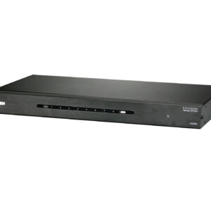 ATEN VS0108HA-AT-G Разветвитель/Splitter, эл., HDMI, 1> 8 устройств/мониторов/портов/port, 15 метр. до приемника/1.8 метр. от источника сигнала, F, без шнур., Б.П.220> 5.3V