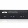 aten vs0201-at-g kvm-переключатель, vga/svga+audio, 2> 1 монитор/port, без шнуров