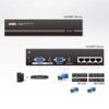 aten vs1204t-at-g разветвитель video splitter, vga/svga/multisync+audio, 1> 4 монитора/port, 300 метр., f, без шнуров, б.п.220> 5.3v