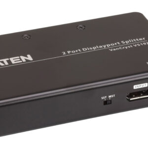 ATEN VS192-AT-G Разветвитель Video Splitter, DisplayPort, 1> 2 монитора/port/порта, 15 метр., F, без шнуров, Б.П.220> 5.3V