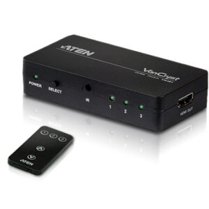 ATEN VS381-AT KVM-переключатель, HDMI, 3> 1 /3x1 телевизор/панель/port/монитор/проектор