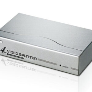 ATEN VS94A-A7-G Разветвитель Video Splitter, VGA/SVGA/MultiSync, 1> 4 монитора/port 350MHz, 30метр., F>M, без шнуров, Б.П.220> 9V