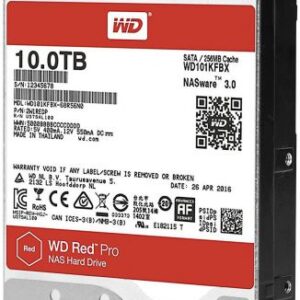 Жесткий диск 10TB WD Red Pro WD101KFBX 3.5"