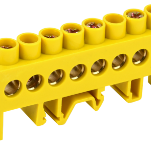 IEK YNN10-812-8DP-K05 Шина нулевая в комб. DIN-изол. "Стойка" ШНИ-8х12-8-КС-Ж