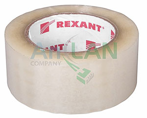 REXANT 09-4204 Скотч упаковочный 48 мм х 50 мкм, прозрачный (рулон 150 м)