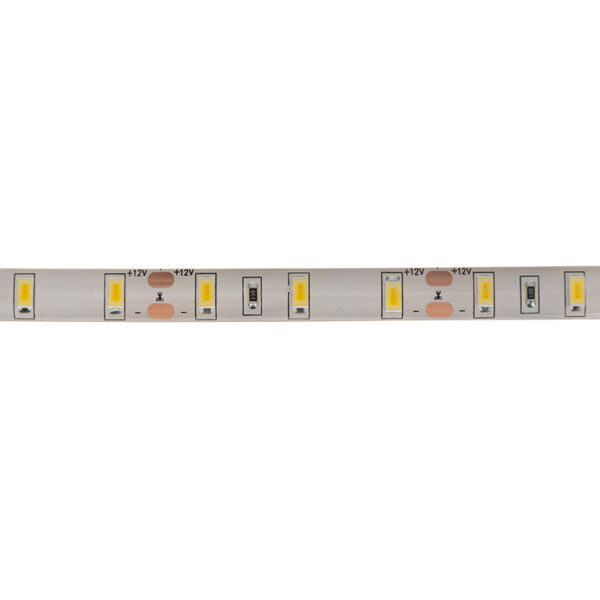 led лента 12 в, 12 мм, ip65, smd 5730, 60 led/m, 12 v, цвет свечения белый (6000 k)