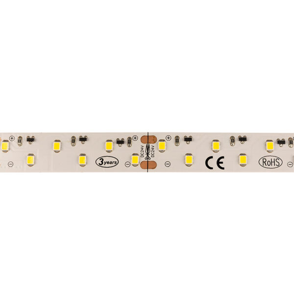 led лента профессиональная, 16 мм, ip33, smd 2835, 96 led/m, 24 v, цвет свечения белый