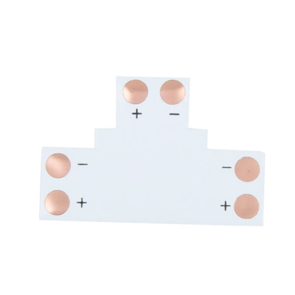 плата соединительная (t) для одноцветных светодиодных лент шириной 10 мм lamper