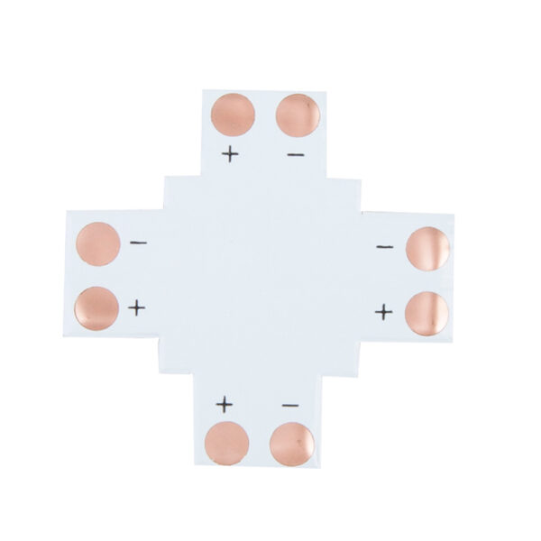 плата соединительная (x) для одноцветных светодиодных лент шириной 10 мм lamper