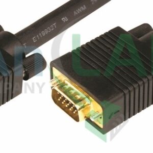 REXANT 17-5503 Шнур VGA plug - VGA plug 1.8М gold с ферритами