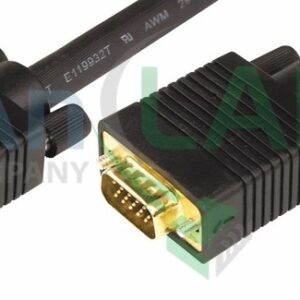 REXANT 17-5505 Шнур VGA plug - VGA plug 3М gold с ферритами