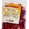 rexant 08-0011 наконечник кольцевой изолированный (нки d3.2мм) 0.5-1.5кв.мм (vr1.25-3)