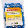 rexant 08-0133 наконечник вилочный изолированный (нви - 5.3мм) 1.5-2.5кв.мм (svs2-5, vs2-5)