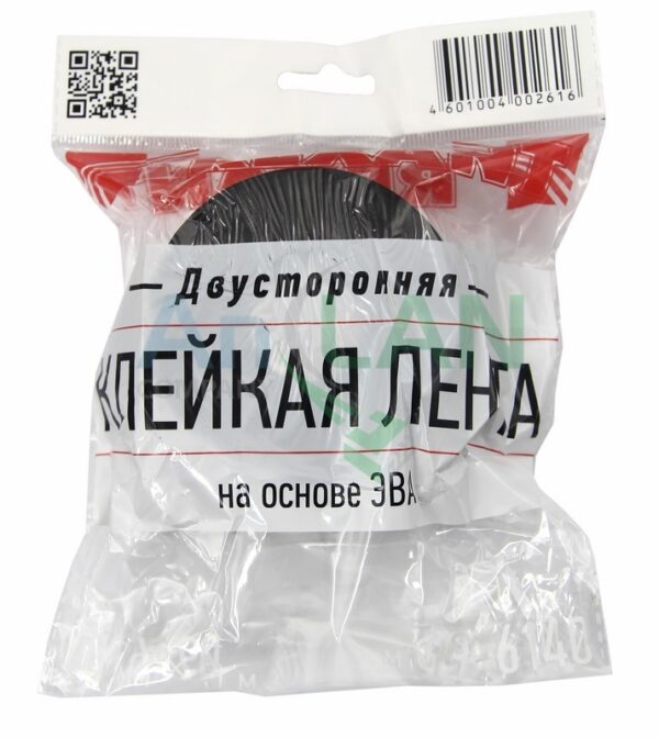 rexant 09-6140 двухсторонний скотч, черная вспененная эва основа 40 мм, ( ролик 5 м)