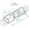 rexant 08-0611 клемма плоская полностью изолированная (кппи гн - 5мм) 0.5-1.5кв.мм (vf1.25-187(8)а)